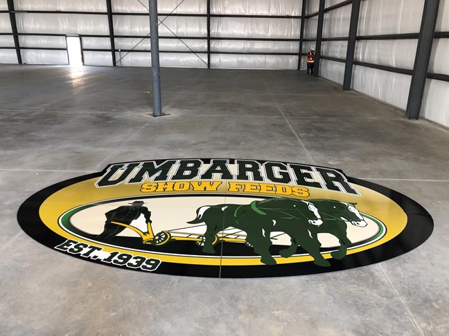 Exterior & Outdoor Signage for Umbarger Show Feeds 