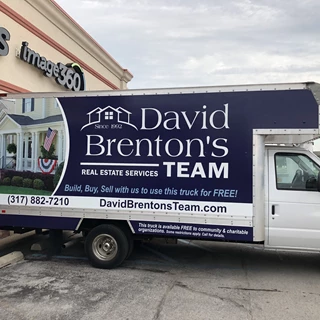 Box Truck Full Graphics Wrap for David Brenton Team in Indianapolis, IN