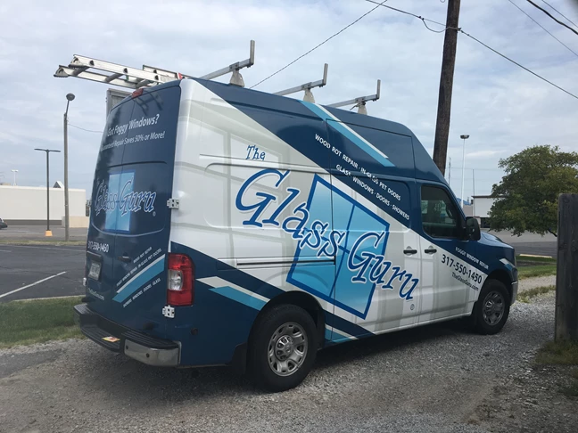 Full Van Wrap for Glass Guru in Greenwood, IN