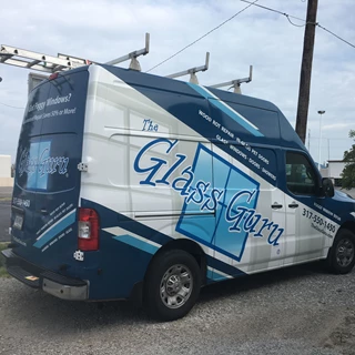 Full Van Wrap for Glass Guru in Greenwood, IN