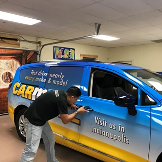 Full Vehicle Wrap for Carmax in Indianapolis, IN