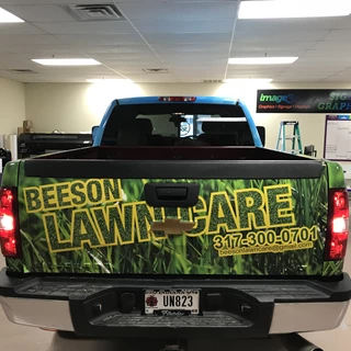 Full Vehicle Wrap for Beeson Lawn Care in Greenwood IN