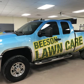 Full Vehicle Wrap for Beeson Lawn Care in Greenwood IN