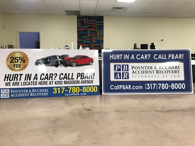 Metal Signs for PBAR in Indianapolis IN