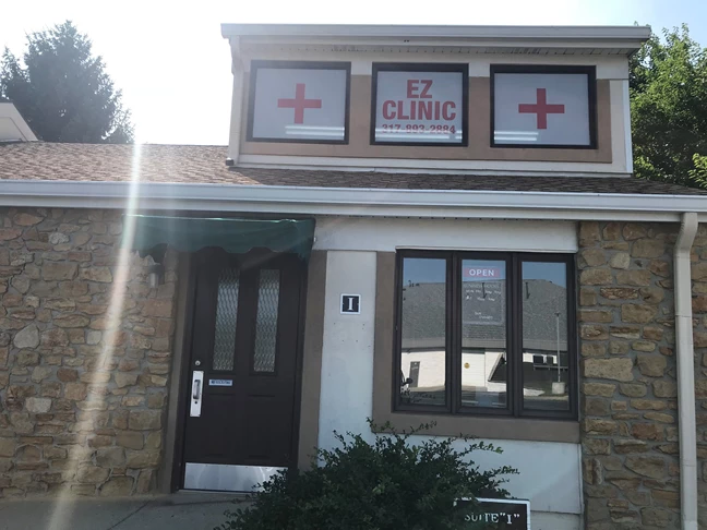 Window Graphics for Ez Clinic in Indianapolis