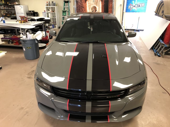 Dodge Charger Vinyl Stripes Decals