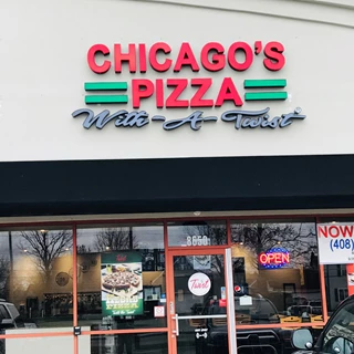 Building Sign, Channel Letters, Exterior Signs, Lighted Signs for Chicago Pizza in Fishers IN