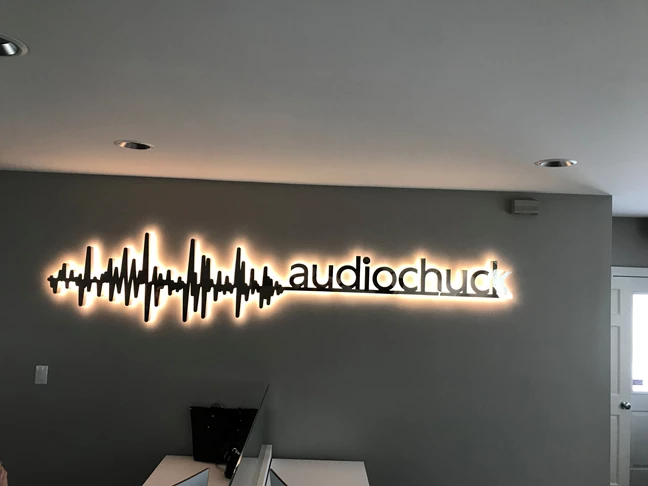 Backlit Letters, Signs for audiochuck in Indianapolis