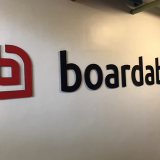 Dimensional Lettering and Logo installation for Boardable in Indianapolis, IN