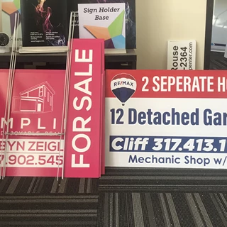 Yard Signs, Real Estate Signs
