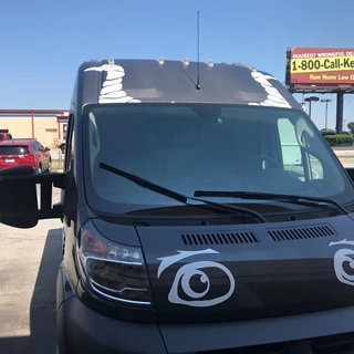 Partial Van Wrap for Gray Goat Sports in Indianapolis,IN
