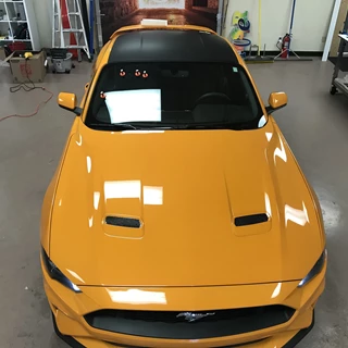 Partial Wrap for Mustang in Indianapolis,IN