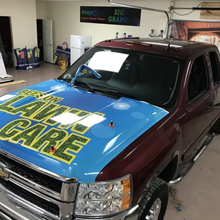 Full Vehicle Wrap for Beeson Lawn Care in Indianapolis, IN