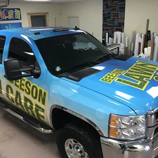 Full Vehicle Wrap for Beeson Lawn Care in Indianapolis, IN